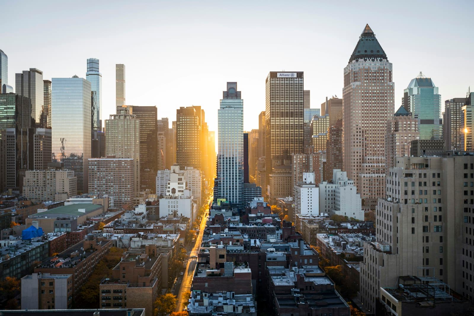 City skyline at sunset, the kind of destination a group itinerary is built around